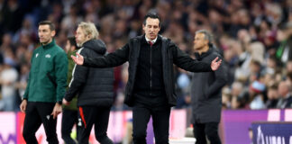 Aston Villa manager Unai Emery