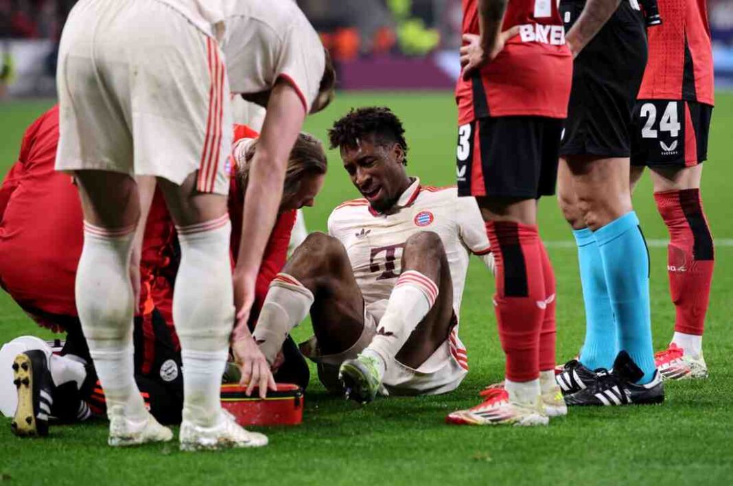 bayer-04-leverkusen-v-fc-bayern-munchen-uefa-champions-league-2024-25-round-of-16-second-leg (1) Kingsley Coman Linked to Arsenal