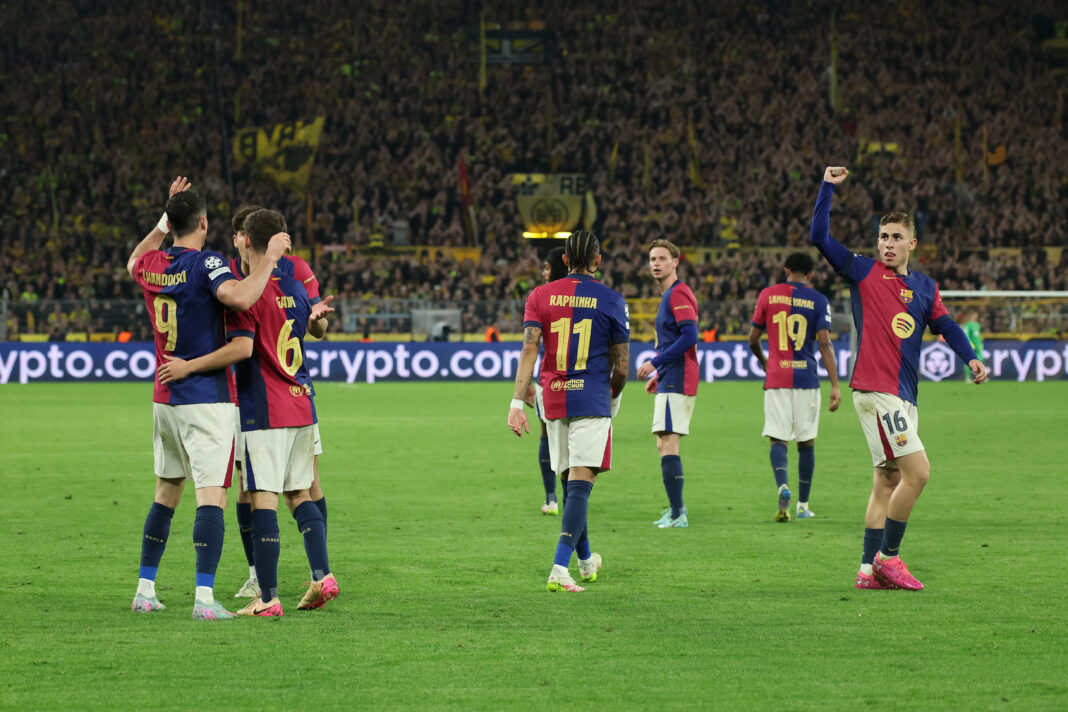Borussia Dortmund v FC Barcelona - UEFA Champions League 2024/25 Quarter Final Second Leg Barcelona