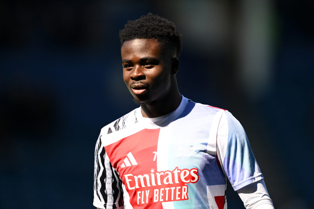 Everton FC v Arsenal FC - Premier League Bukayo Saka Arsenal