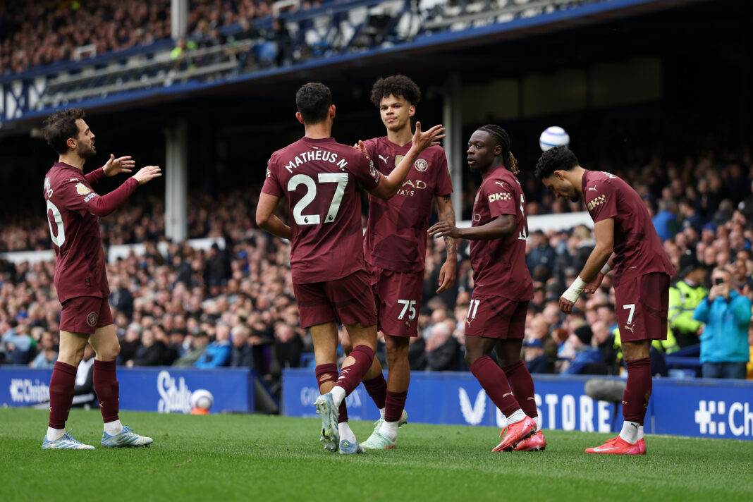 Everton FC v Manchester City FC - Premier League Manchester City