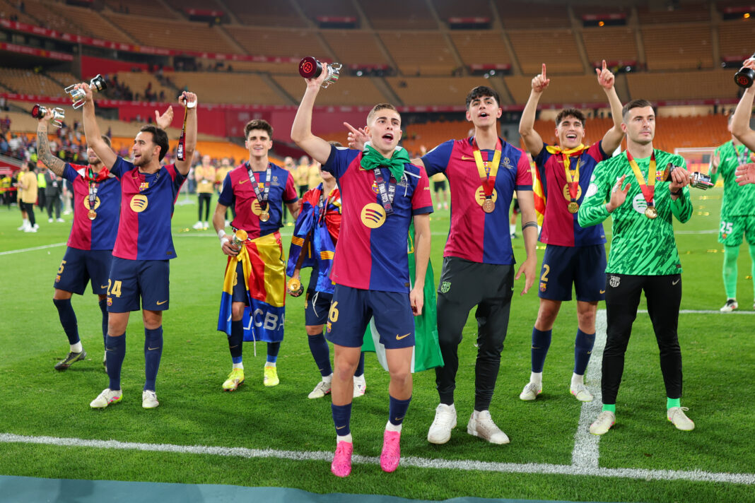 FC Barcelona v Real Madrid - Copa del Rey Final Barcelona