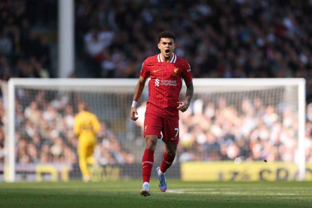 fulham-fc-v-liverpool-fc-premier-league (1) Luis Diaz of Liverpool