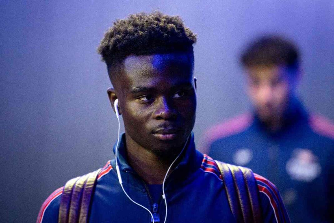 ipswich-town-fc-v-arsenal-fc-premier-league (1) Bukayo Saka of Arsenal