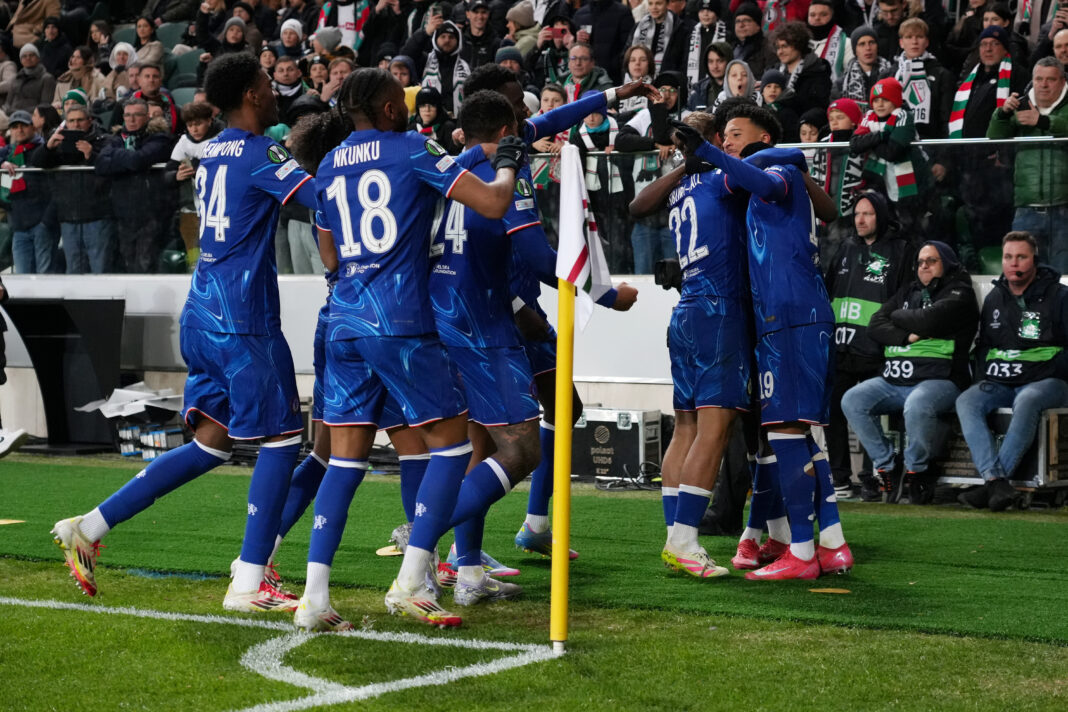 Legia Warszawa v Chelsea FC - UEFA Conference League 2024/25 Quarter Final First Leg Chelsea