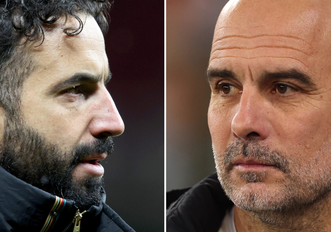 Manchester United FC v Manchester City FC - Premier League Manchester United vs Manchester City