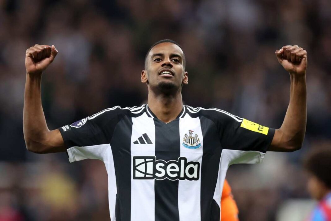 newcastle-united-fc-v-crystal-palace-fc-premier-league (1) Alexander Isak of Newcastle United