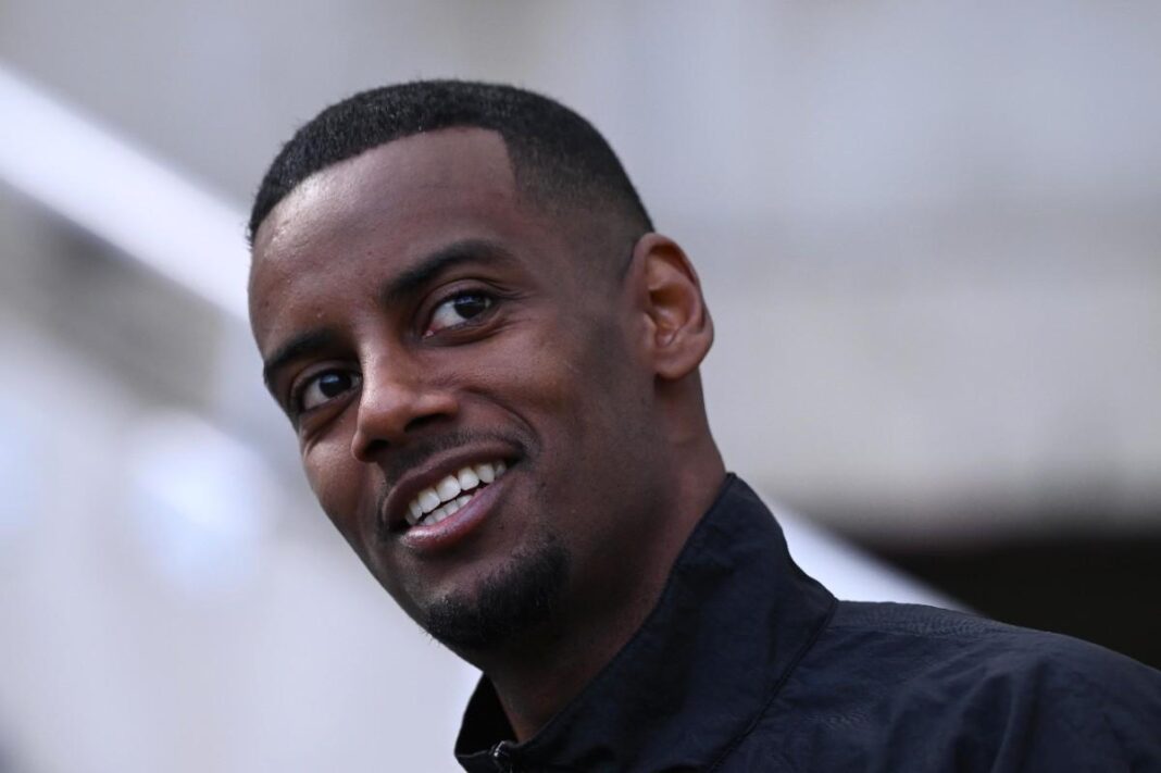 newcastle-united-fc-v-manchester-united-fc-premier-league (1) Alexander Isak of Newcastle United