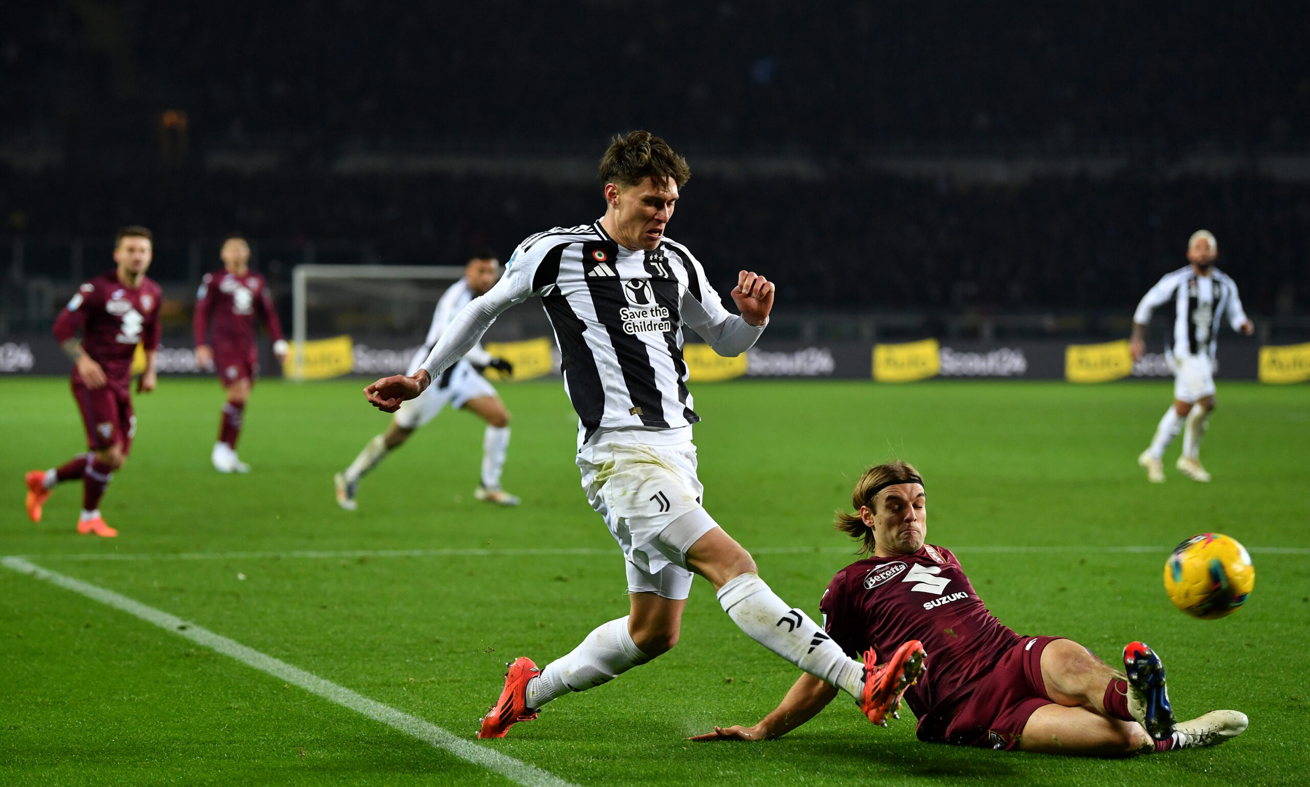 West Ham United target Nicolo Savona in action for Juventus