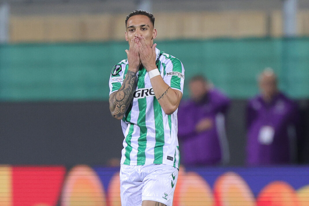 Antony loaned from Manchester United to Real Betis