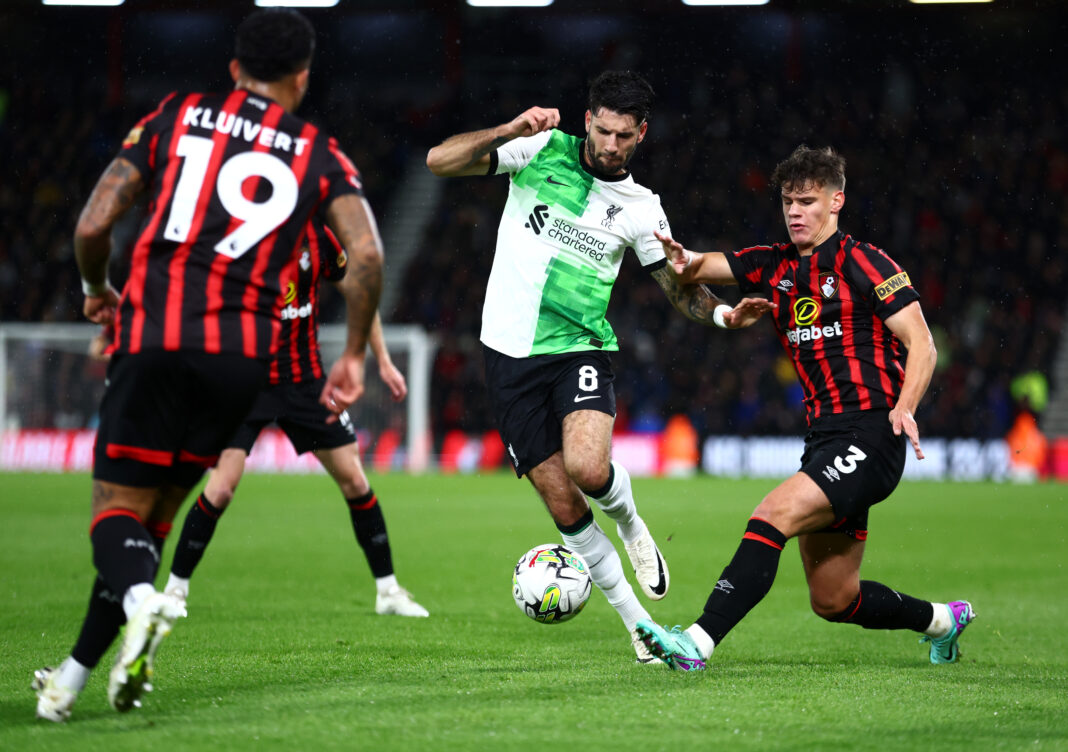 AFC Bournemouth v Liverpool - Carabao Cup Fourth Round Liverpool target Kerkez