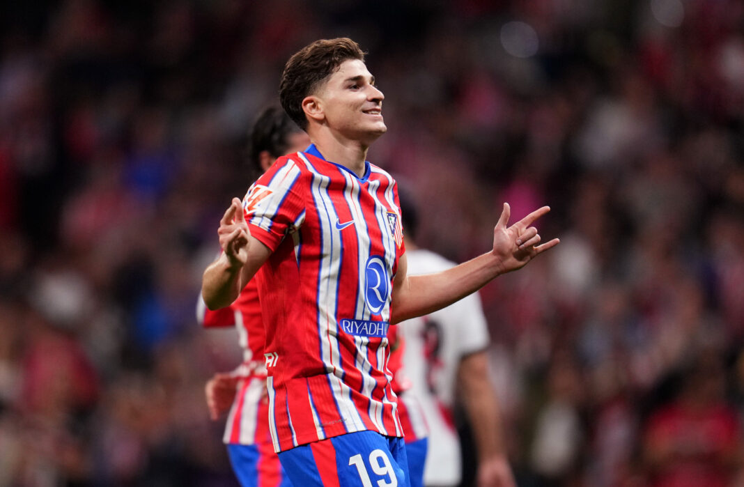 Atletico de Madrid v Rayo Vallecano - La Liga EA Sports FC Barcelona Are Interested In Julian Alvarez