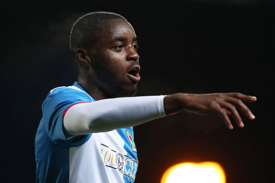 Blackburn Rovers v Arsenal FC - FA Youth Cup: Quarter Final Aston Villa target Boyomo during his Blackburn days