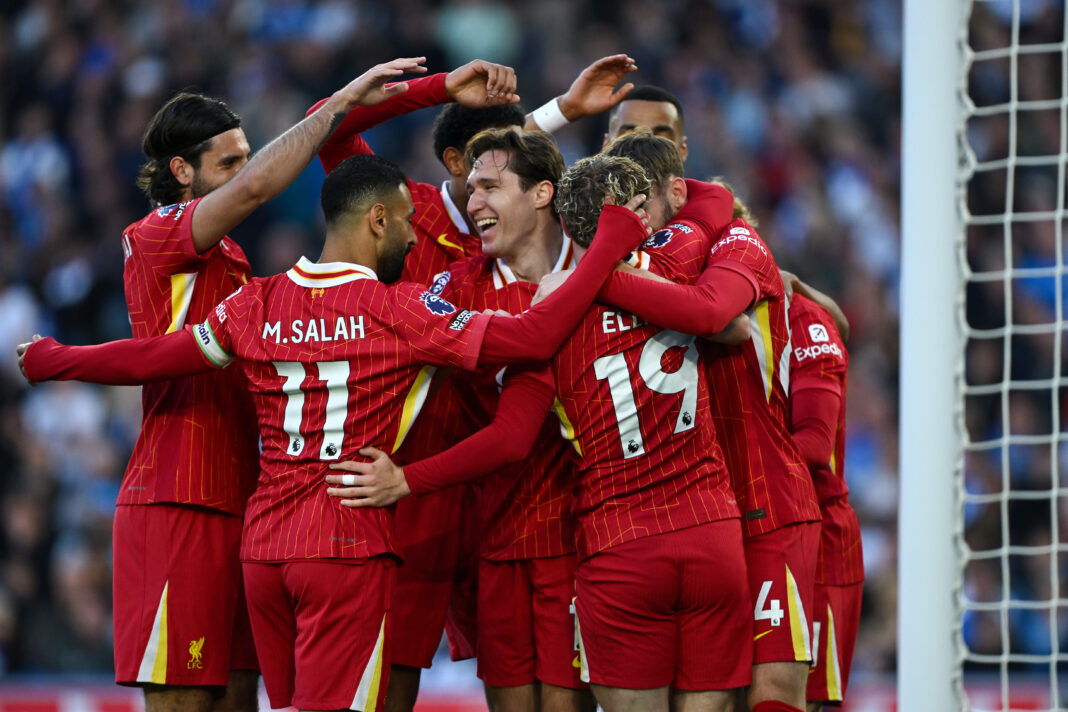 Brighton & Hove Albion FC v Liverpool FC - Premier League Liverpool