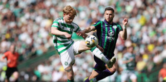 Murray And Iheanacho To Start? | Predicted 4-3-3 Celtic Lineup To Face Hibernian Celtic defender Liam Scales in action against Hibernian