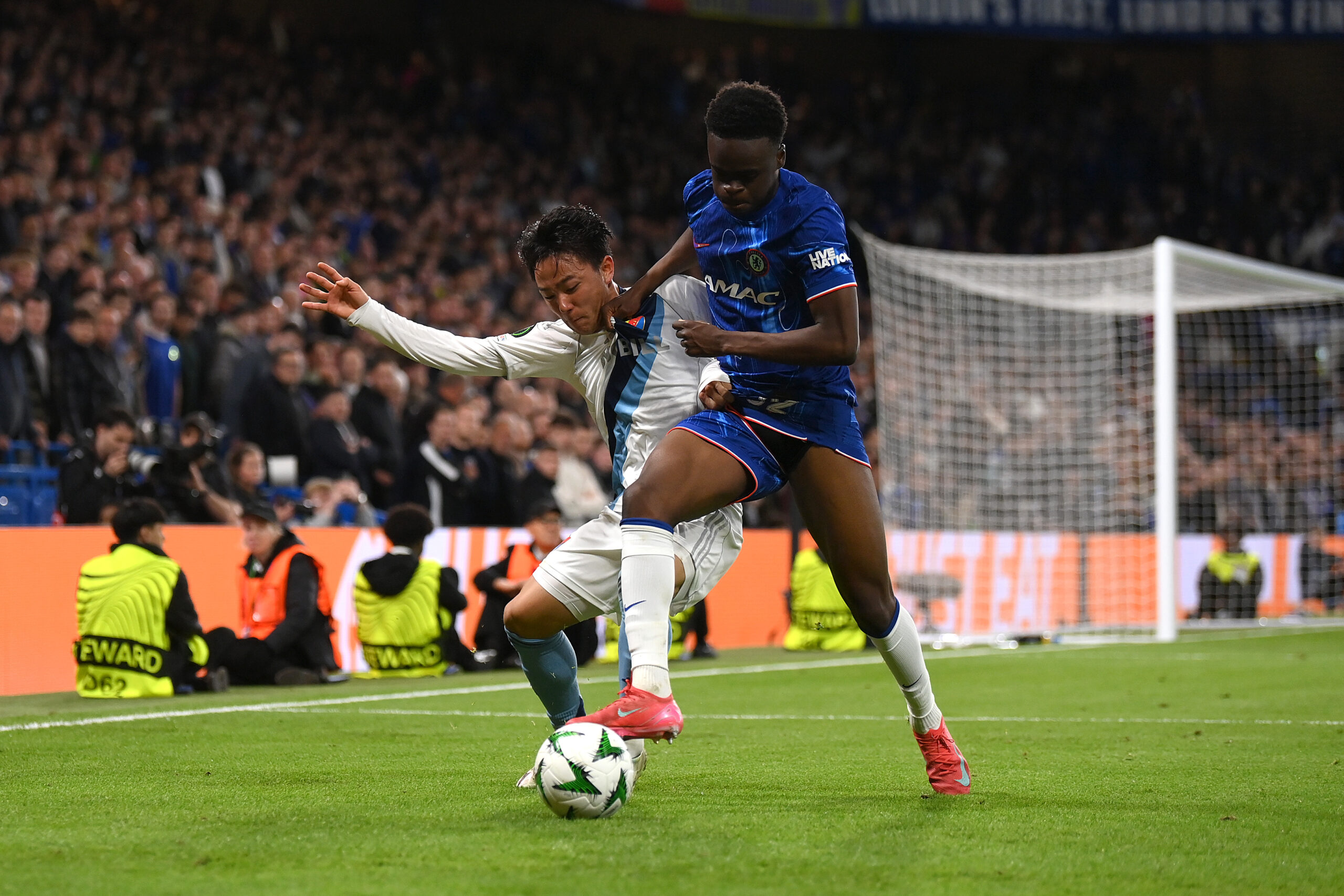 Celtic target Keita Kosugi in action against Chelsea