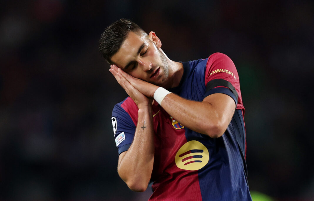 FC Barcelona v FC Internazionale Milano - UEFA Champions League 2024/25 Semi Final First Leg Ferran Torres linked with Aston Villa