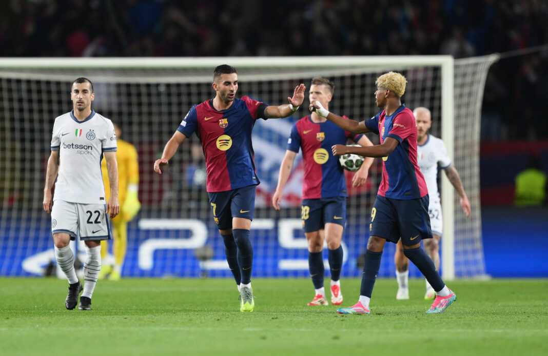 FC Barcelona v FC Internazionale Milano - UEFA Champions League 2024/25 Semi Final First Leg Barcelona