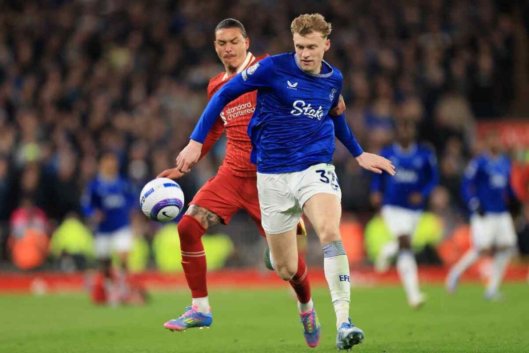 Jarrad Branthwaite of Everton