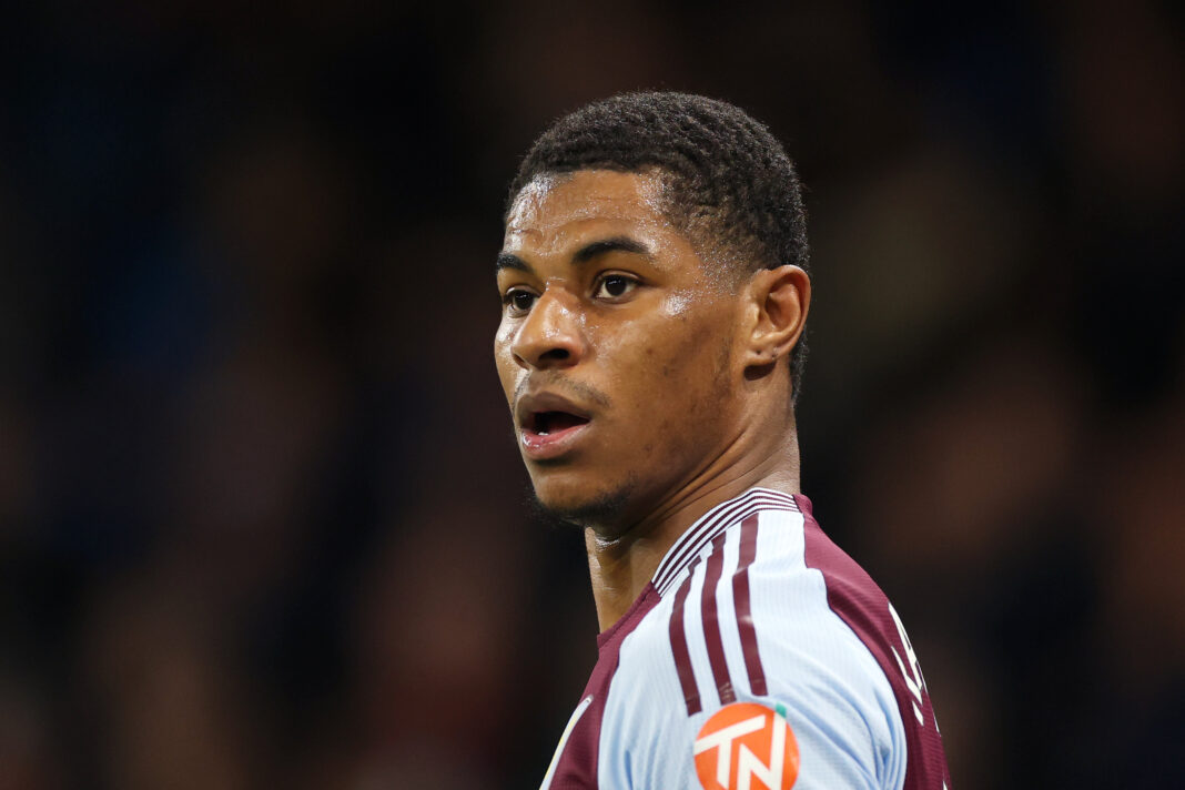 Marcus Rashford Aston Villa