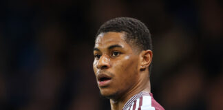 Marcus Rashford Aston Villa