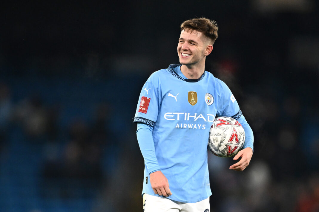Manchester City v Salford City - Emirates FA Cup Third Round James McAtee Manchester City