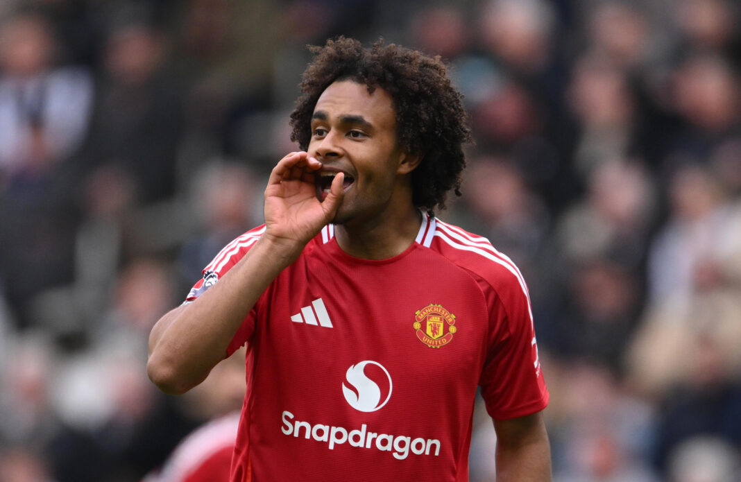 Newcastle United FC v Manchester United FC - Premier League Joshua Zirkzee Manchester United
