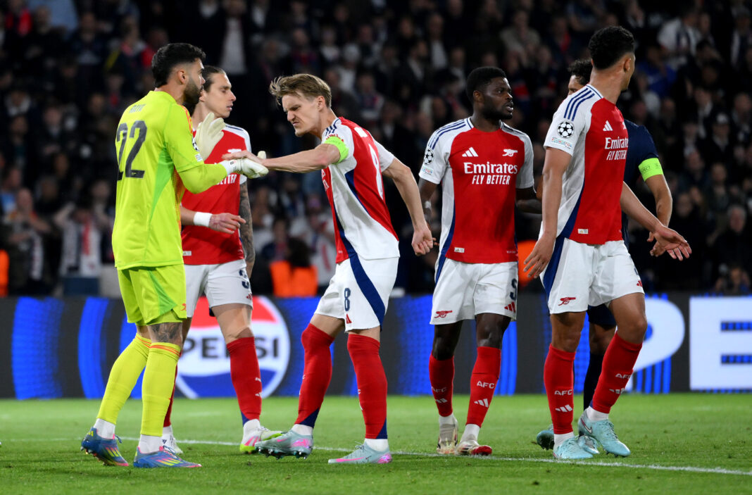 Paris Saint-Germain v Arsenal FC - UEFA Champions League 2024/25 Semi Final Second Leg Arsenal