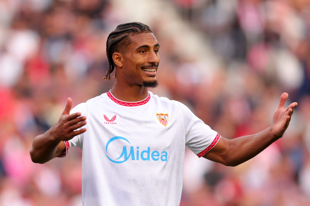 Sevilla FC v Deportivo Alaves - La Liga EA Sports Loïc Badé linked to Aston Villa