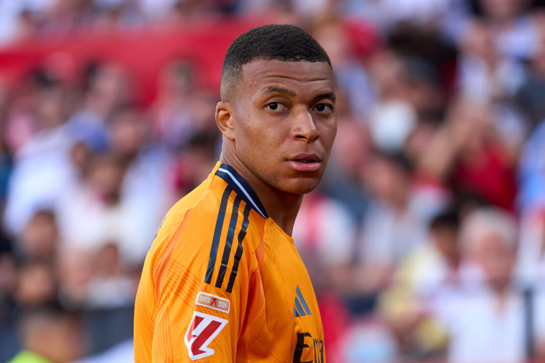 Sevilla FC v Real Madrid CF - La Liga EA Sports Kylian Mbappe Real Madrid