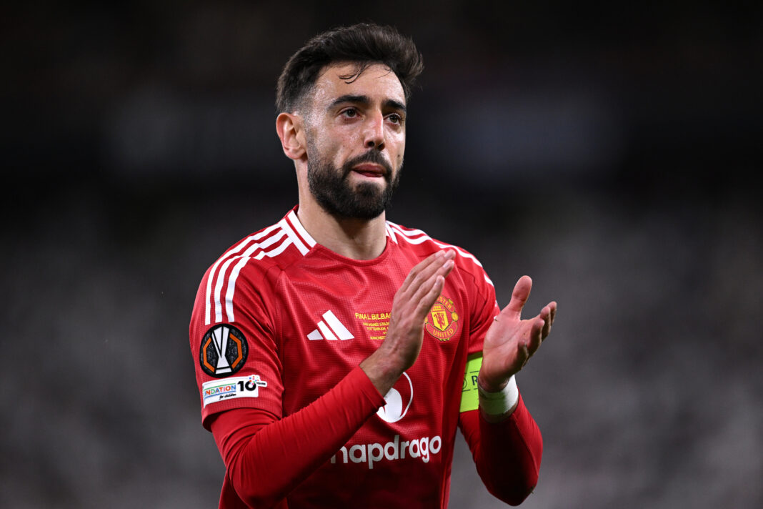 Tottenham Hotspur v Manchester United - UEFA Europa League Final 2025 Bruno Fernandes of Manchester United