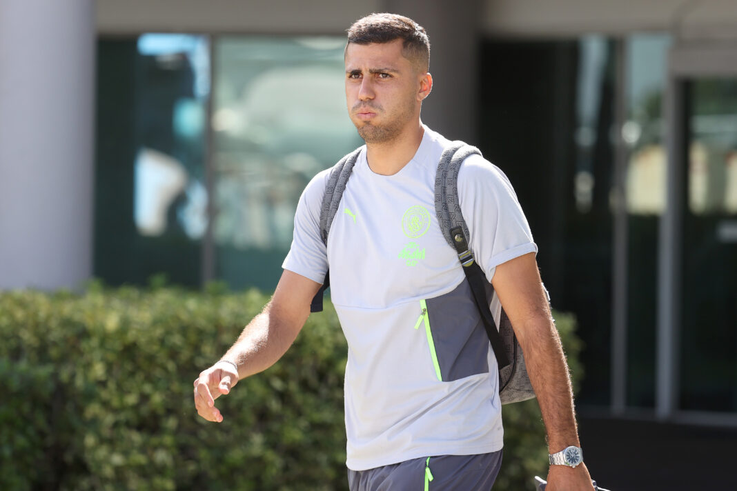 Manchester City Airport Arrivals - FIFA Club World Cup 2025 Rodri wants to return home, but Manchester City are not budging
