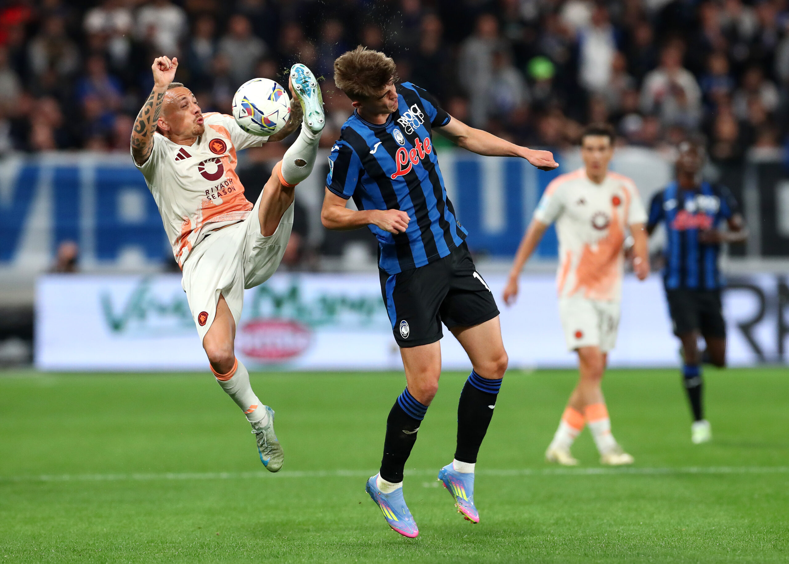 Sunderland target Angelino in action against Atalanta