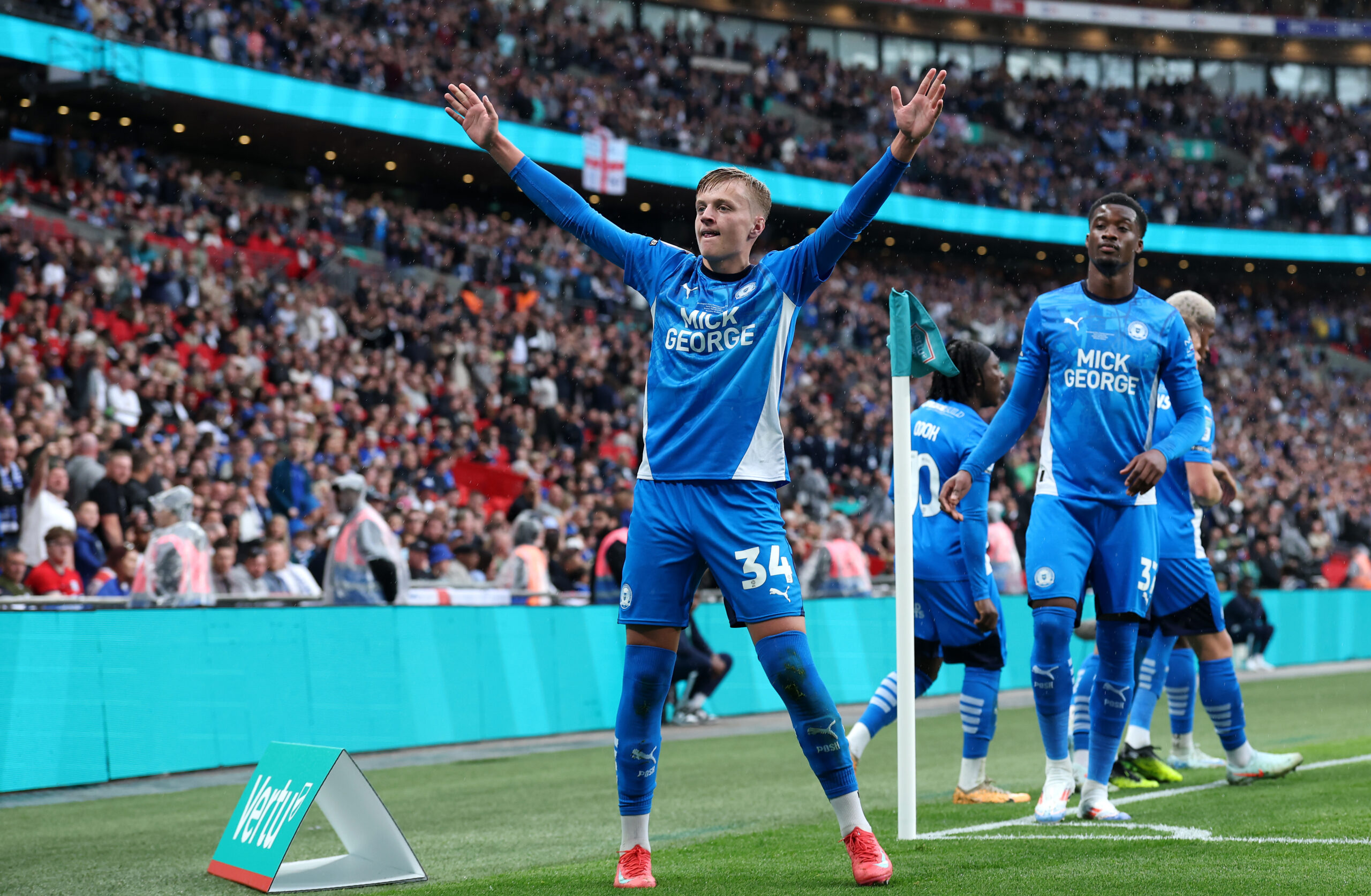Celtic target Mills celebrates his goal against Birmingham City