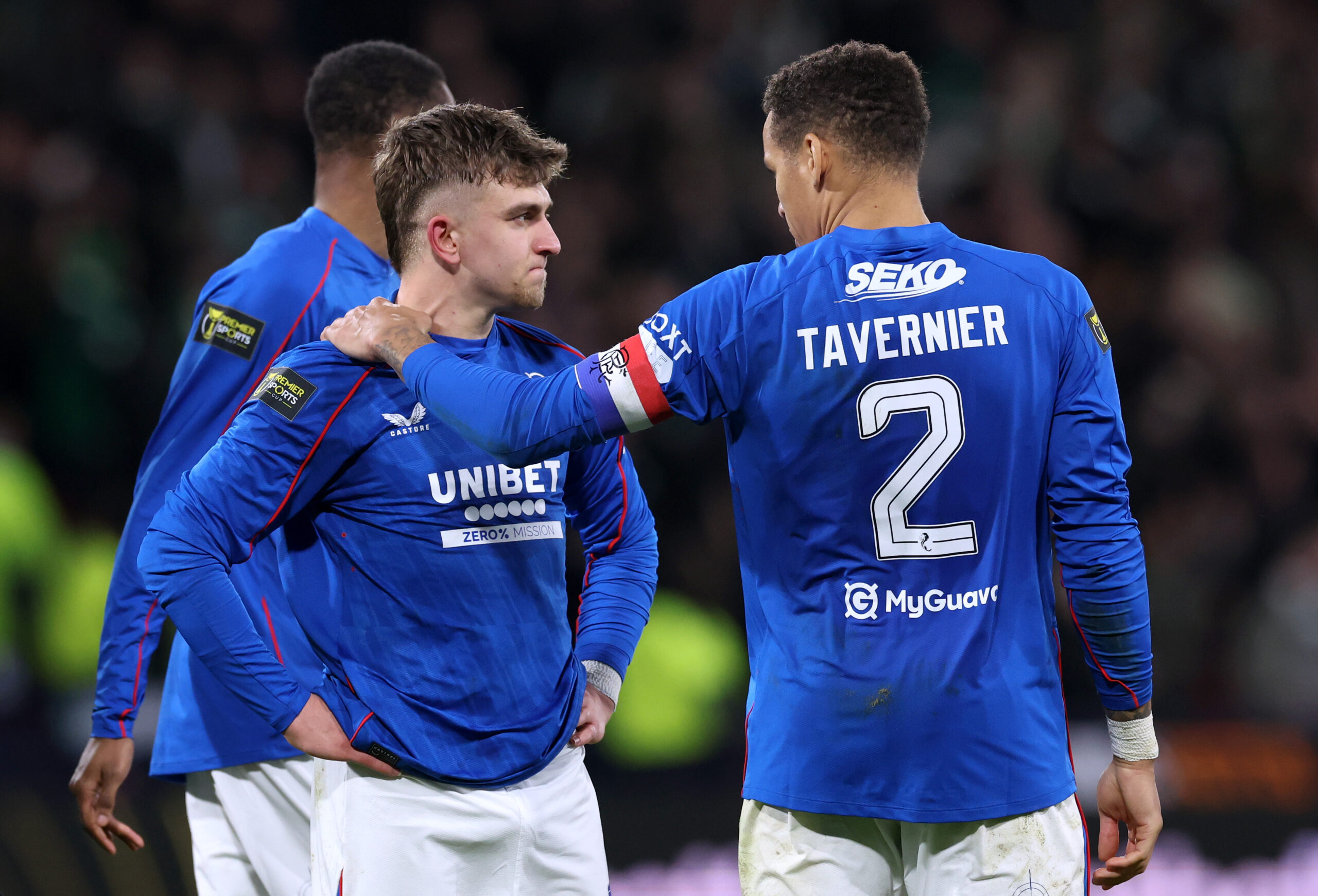 Ridvan Yilmaz in action for Rangers