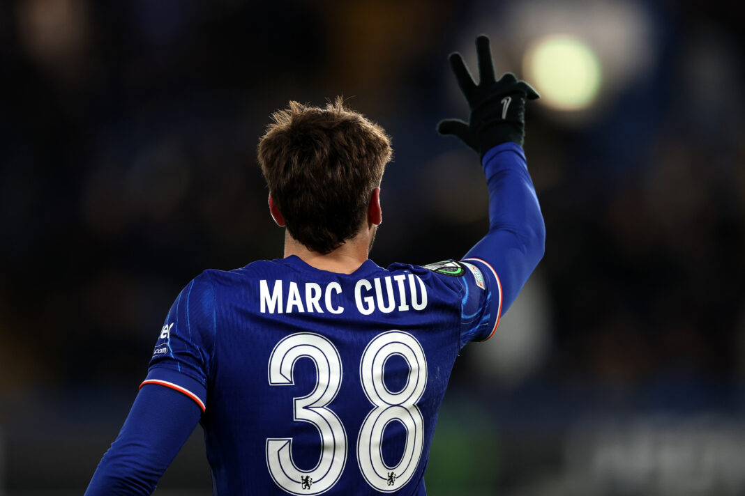 Chelsea FC v Shamrock Rovers FC - UEFA Conference League 2024/25 League Phase MD6 Marc Guiu of Chelsea