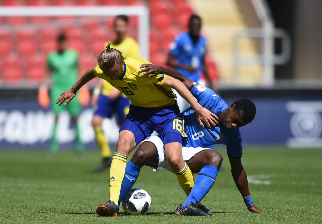 Italy v Sweden - UEFA European Under-17 Championship: Quarter Final Celtic target Nygren