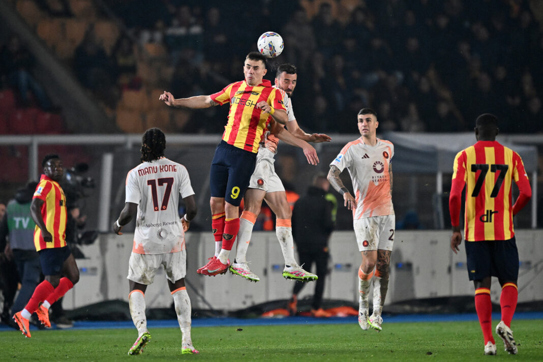 Lecce v AS Roma - Serie A Leeds United target Krstovic