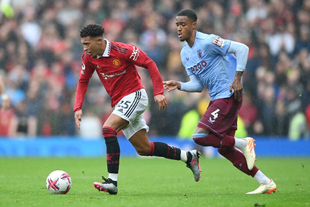 Manchester United v Aston Villa - Premier League Aston Villa target Sancho