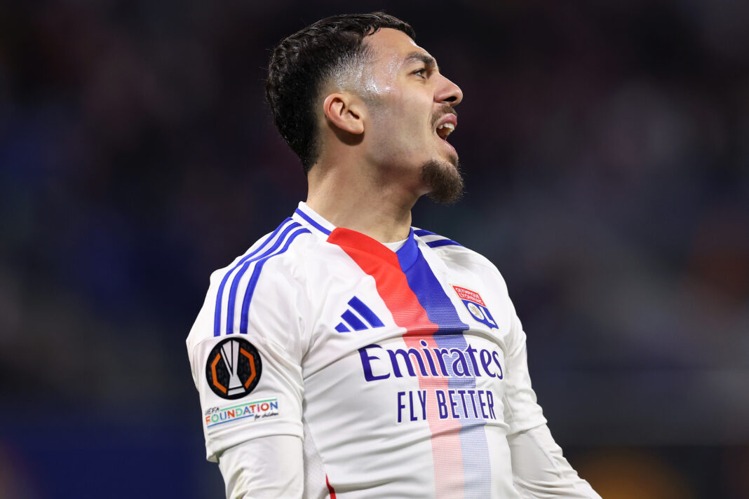 Olympique Lyonnais v Manchester United - UEFA Europa League 2024/25 Quarter Final First Leg Tottenham Hotspur