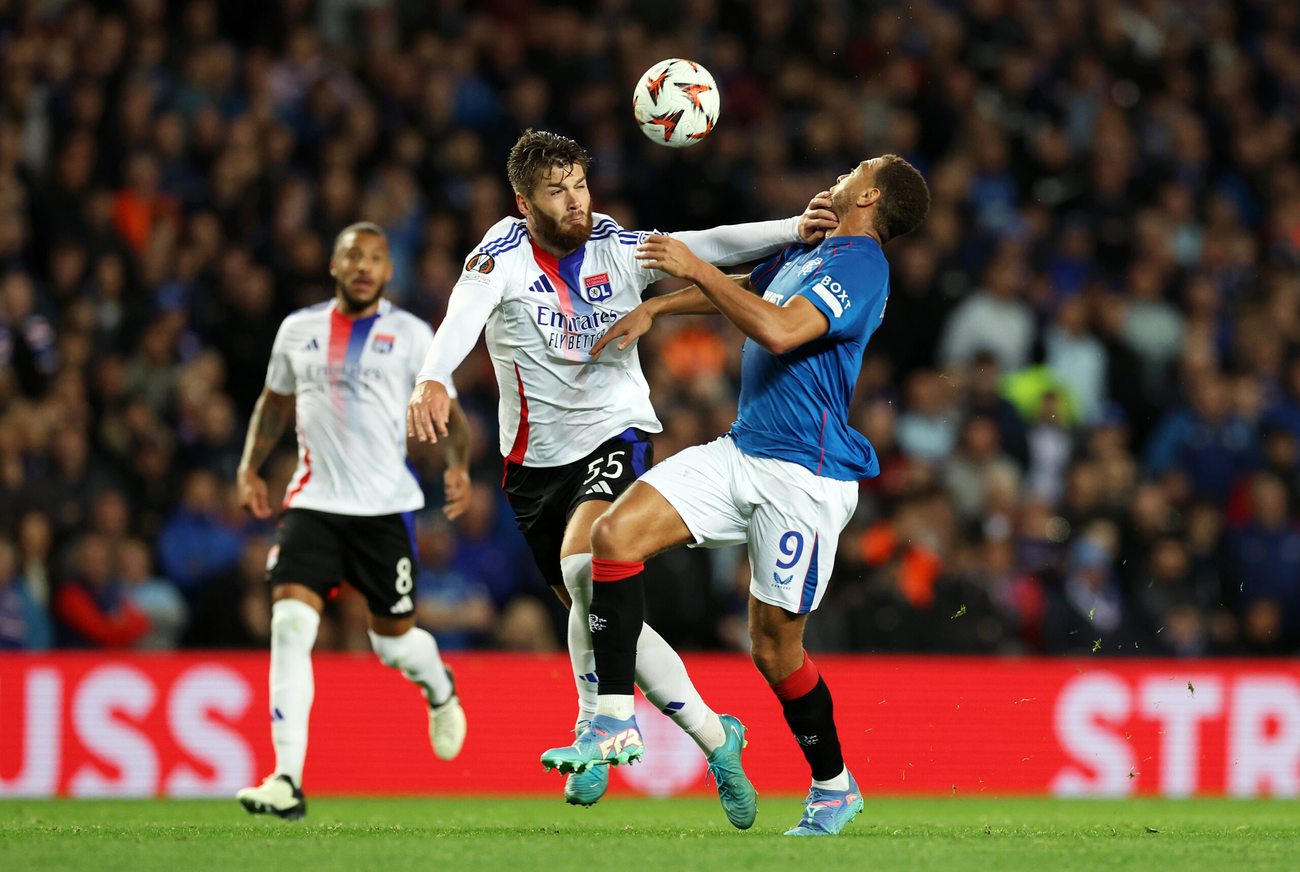 Sunderland target Caleta-Car in action against Rangers