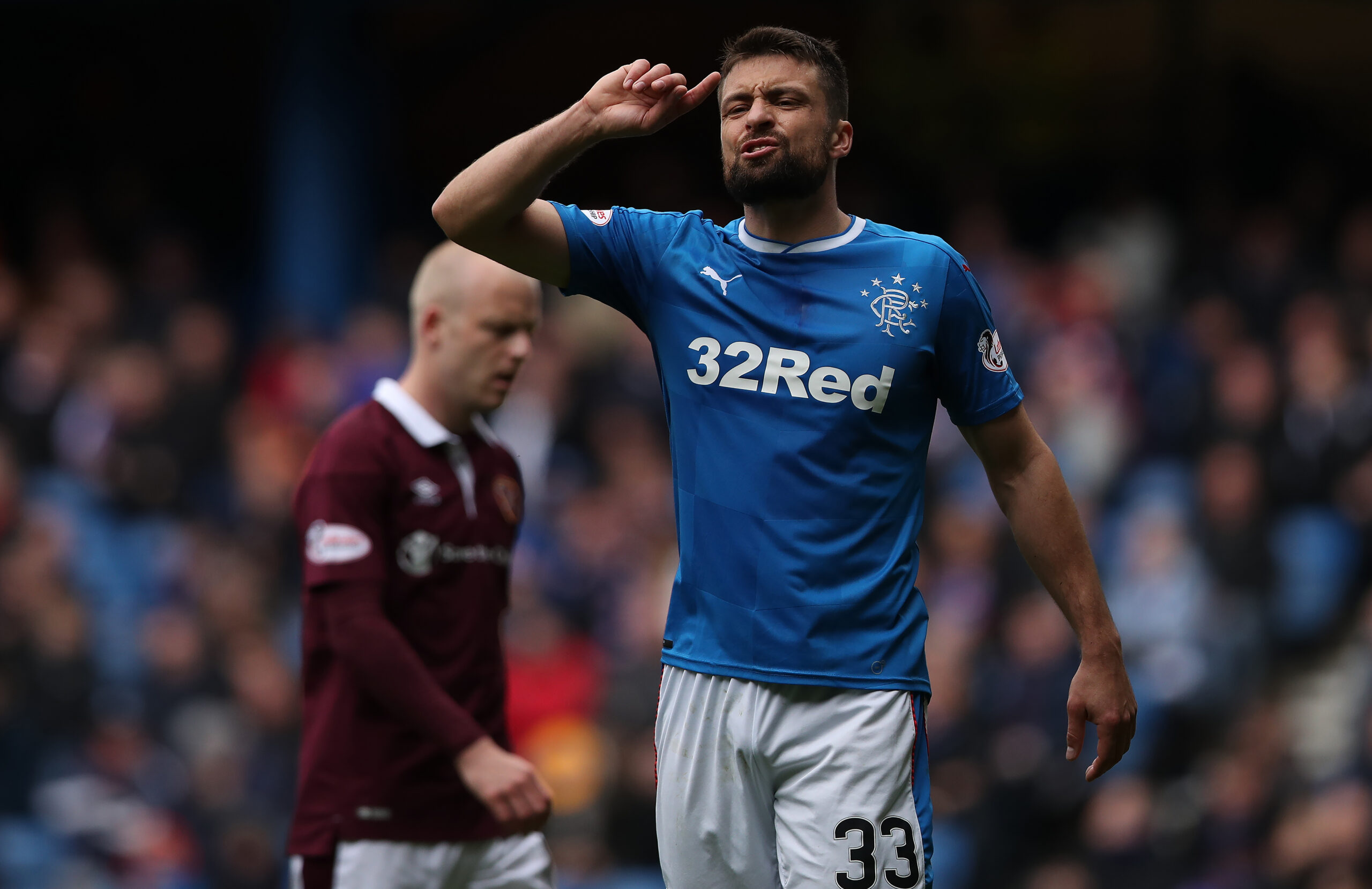 Rangers boss Russell Martin during his playing days