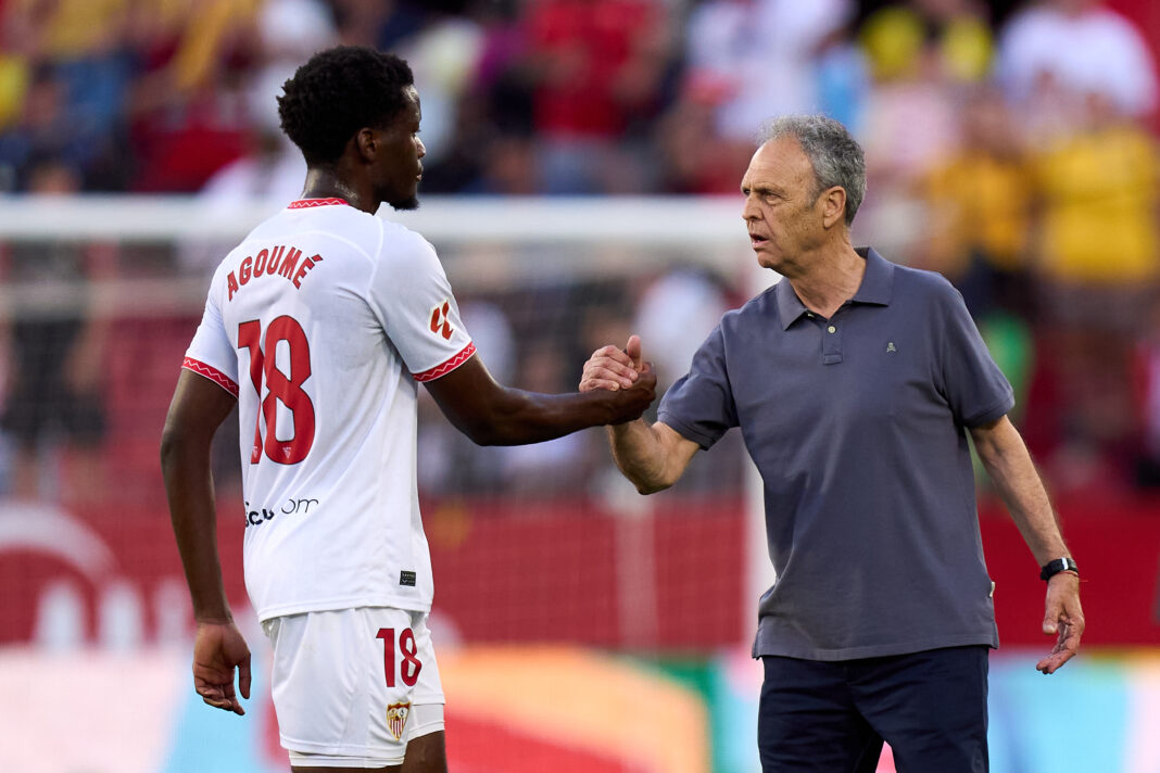Sevilla FC v Real Madrid CF - La Liga EA Sports Arsenal Want To Sign Lucien Agoumé