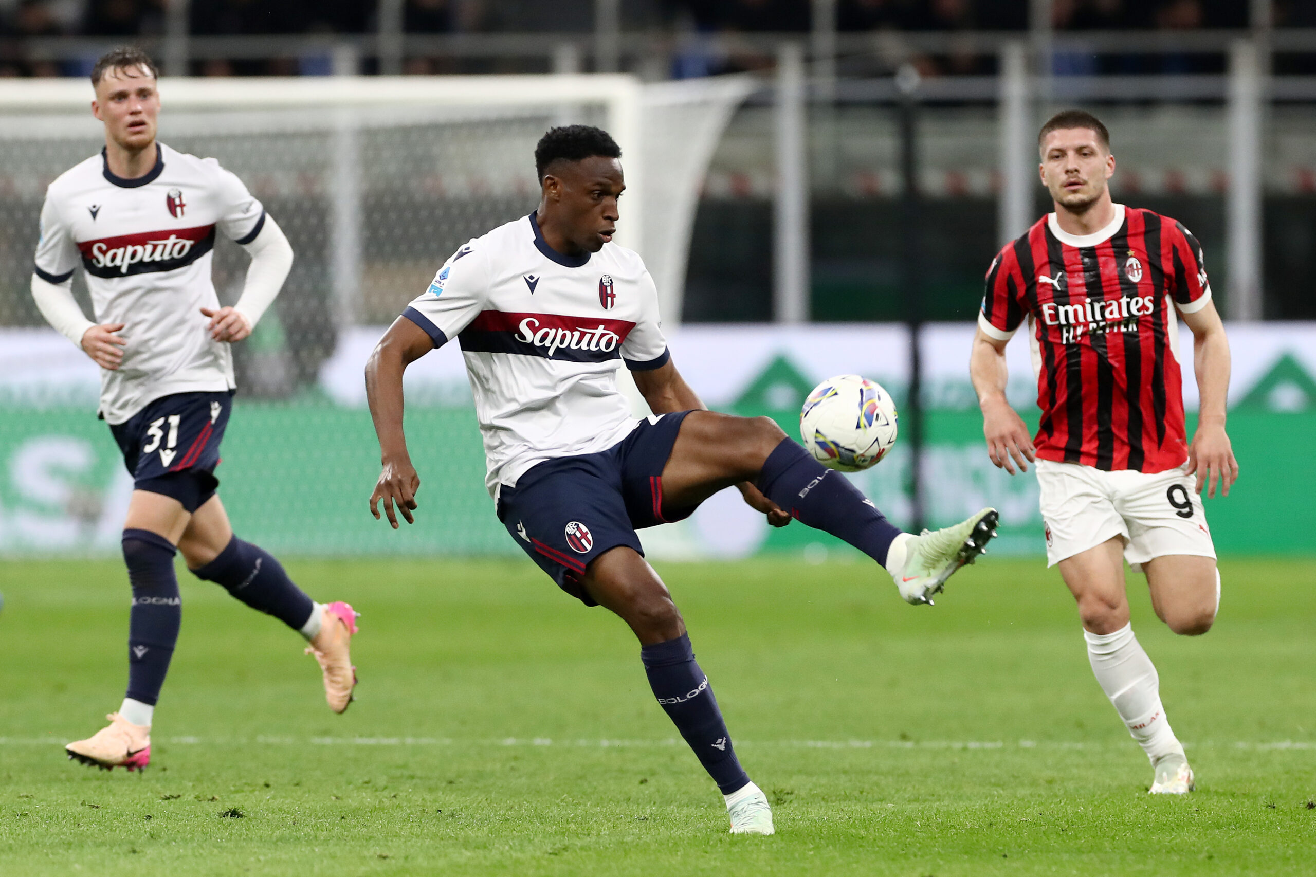 Sunderland target Lucumi in action against AC Milan