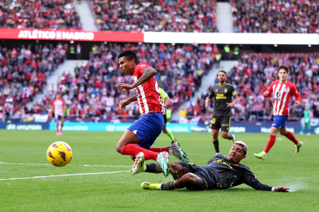 Atletico Madrid v UD Las Palmas - LaLiga EA Sports Sunderland target Reinildo Mandava