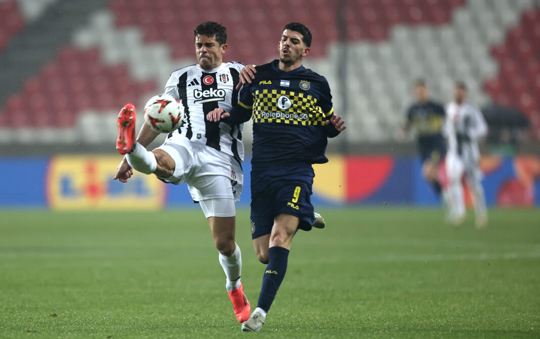 Besiktas JK v Maccabi Tel-Aviv FC - UEFA Europa League 2024/25 League Phase MD5 Rangers target Turgeman in action for Maccabi Tel Aviv