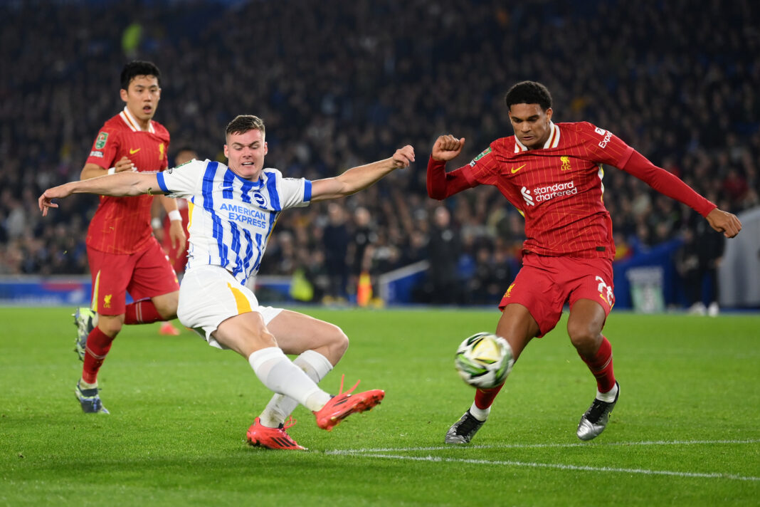 Brighton & Hove Albion v Liverpool - Carabao Cup Fourth Round Celtic target Ferguson