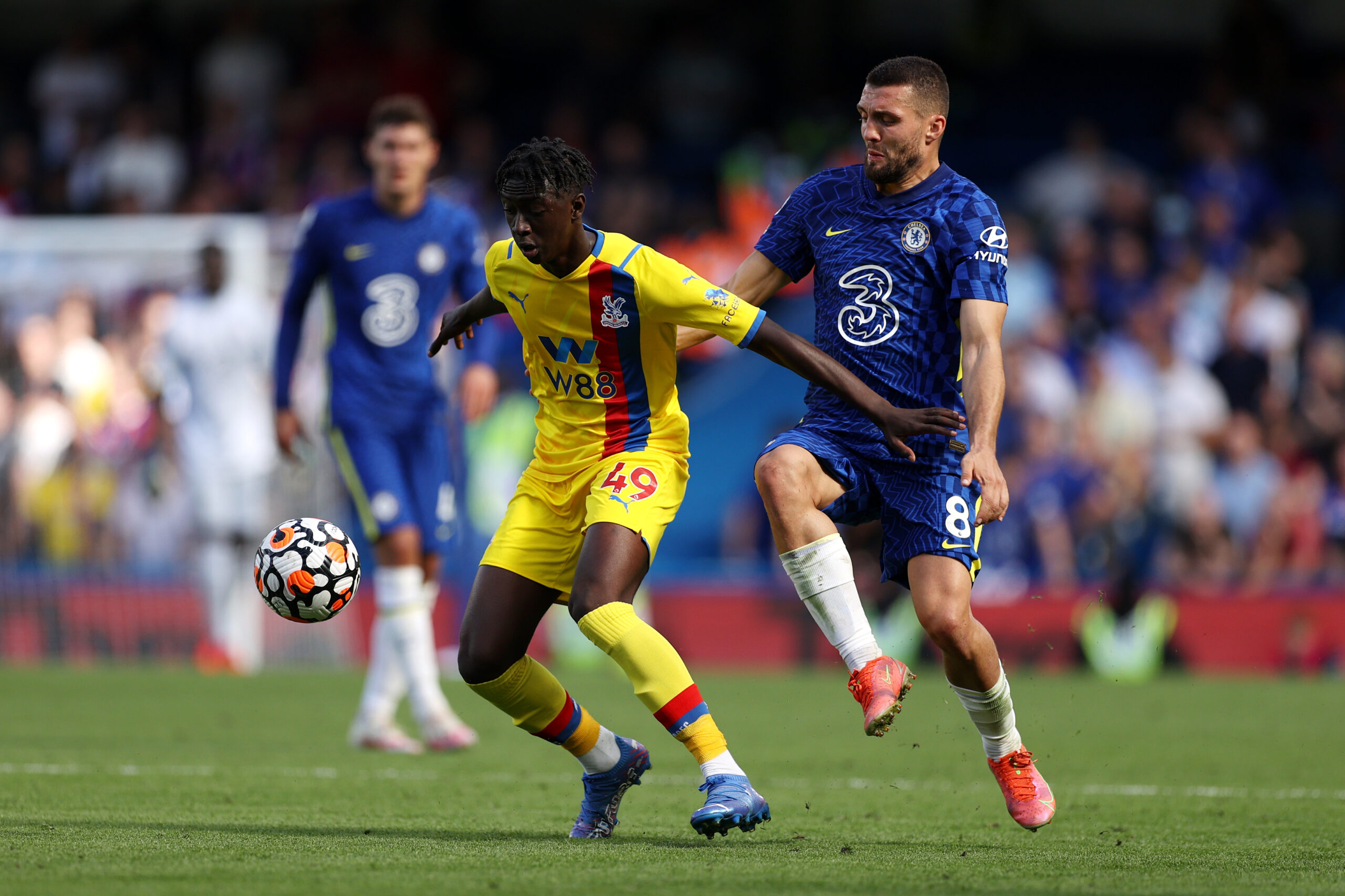 Rangers target Rak-Sakyi in action against Chelsea