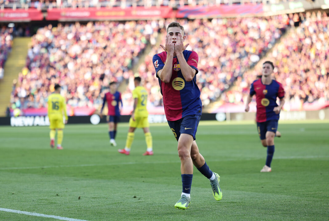 FC Barcelona v Villarreal CF - La Liga EA Sports Pep Guardiola Has Asked Manchester City To Sign Fermín López