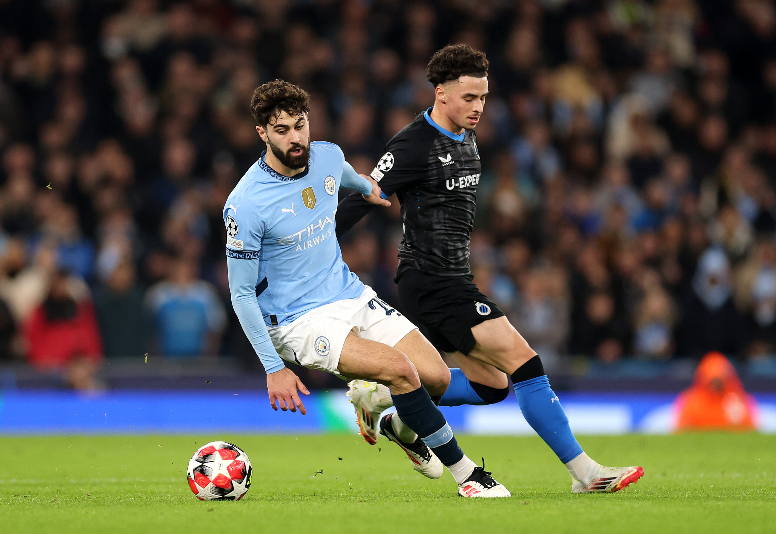 Sunderland target Chemsdine Talbi in action against Manchester City